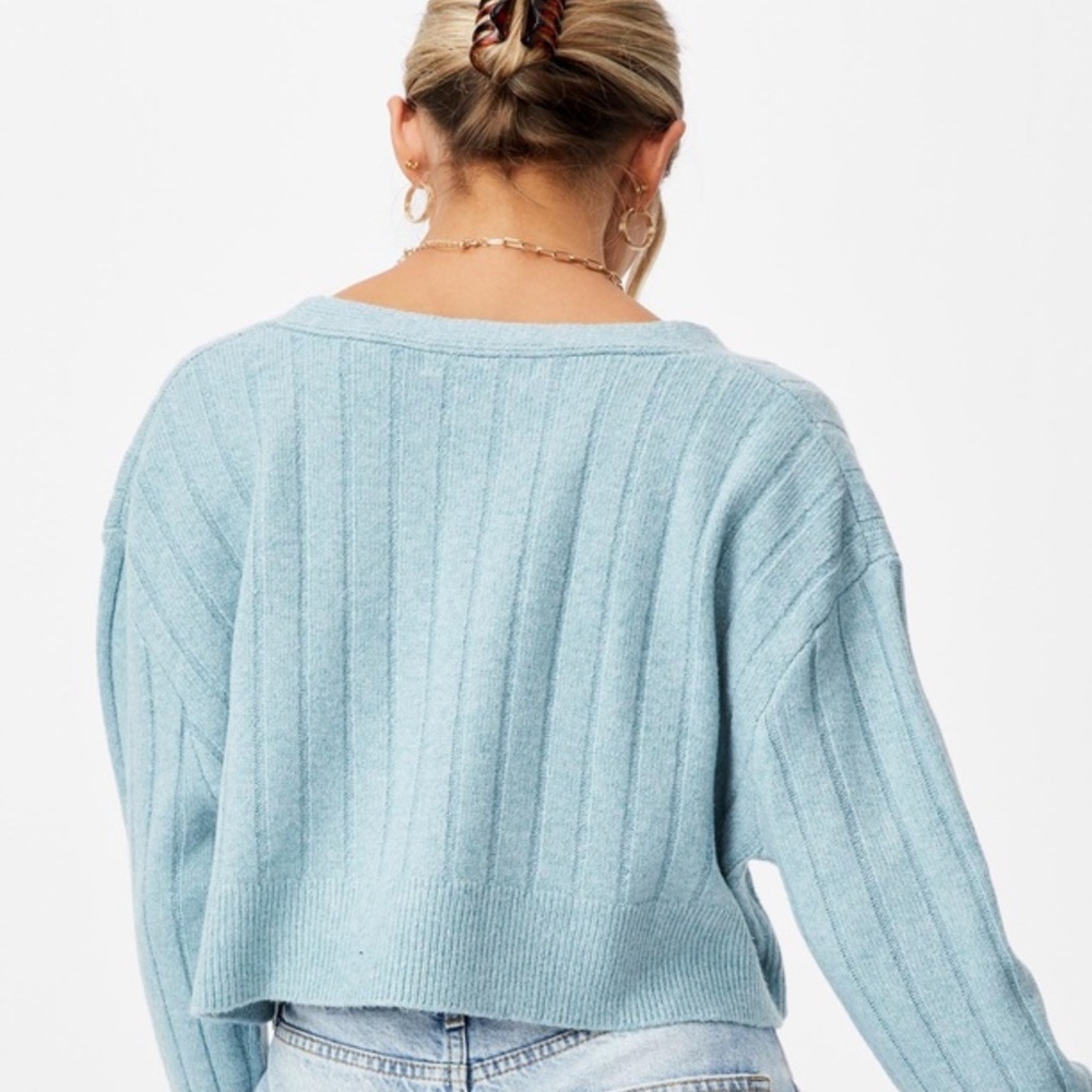 Supre BNWT Slouchy Crop Cardigan Size L/XL - Picture 3 of 4